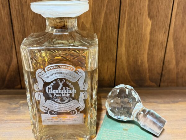 Glenfiddich Pure Malt Special Reserve Crystal Decanter (1980s)